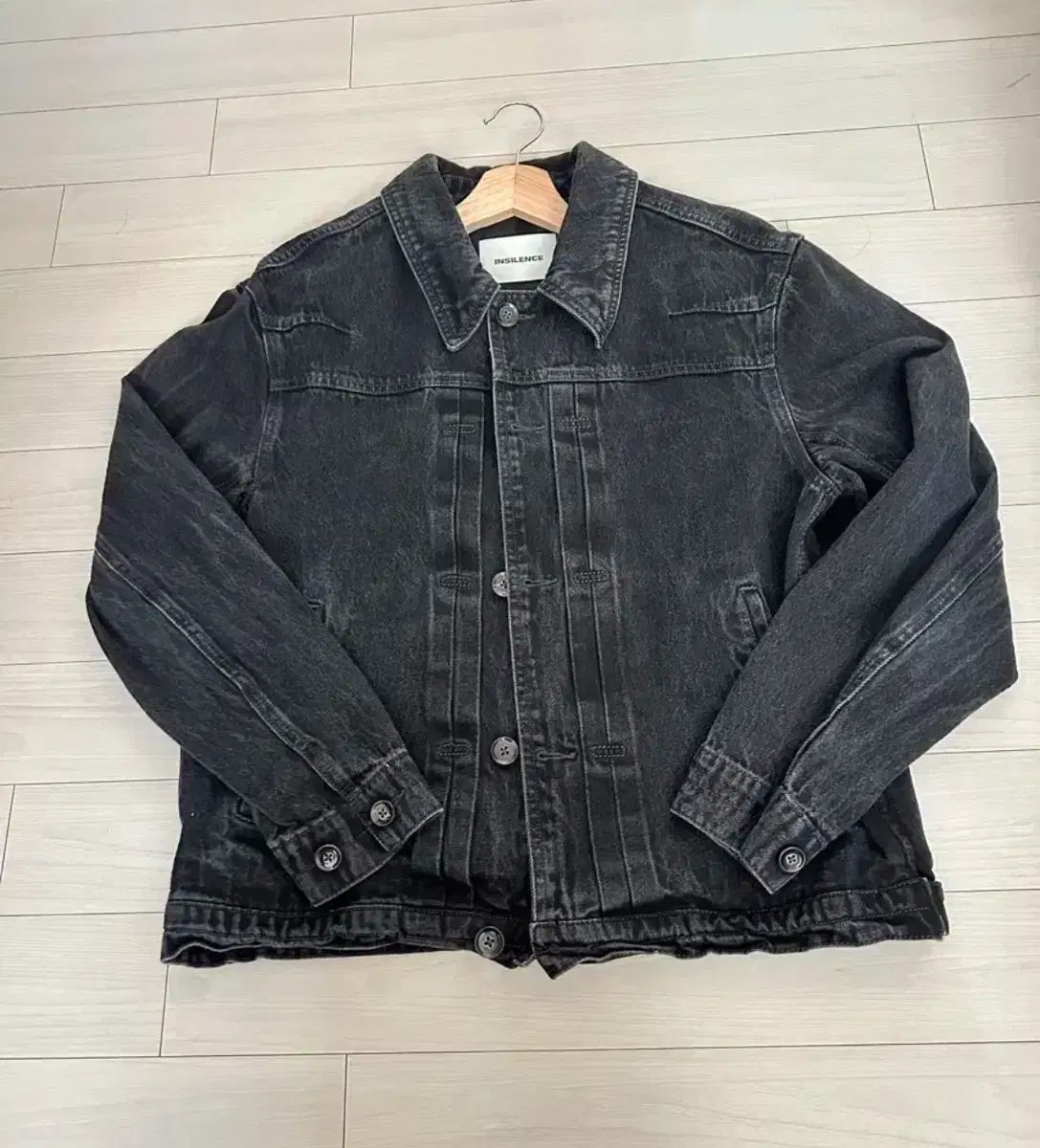 ★美品★IRENE デニムジャケット ブラック INSILENCE(インサイレンス) デニム ブラックデニム ジャケット L
