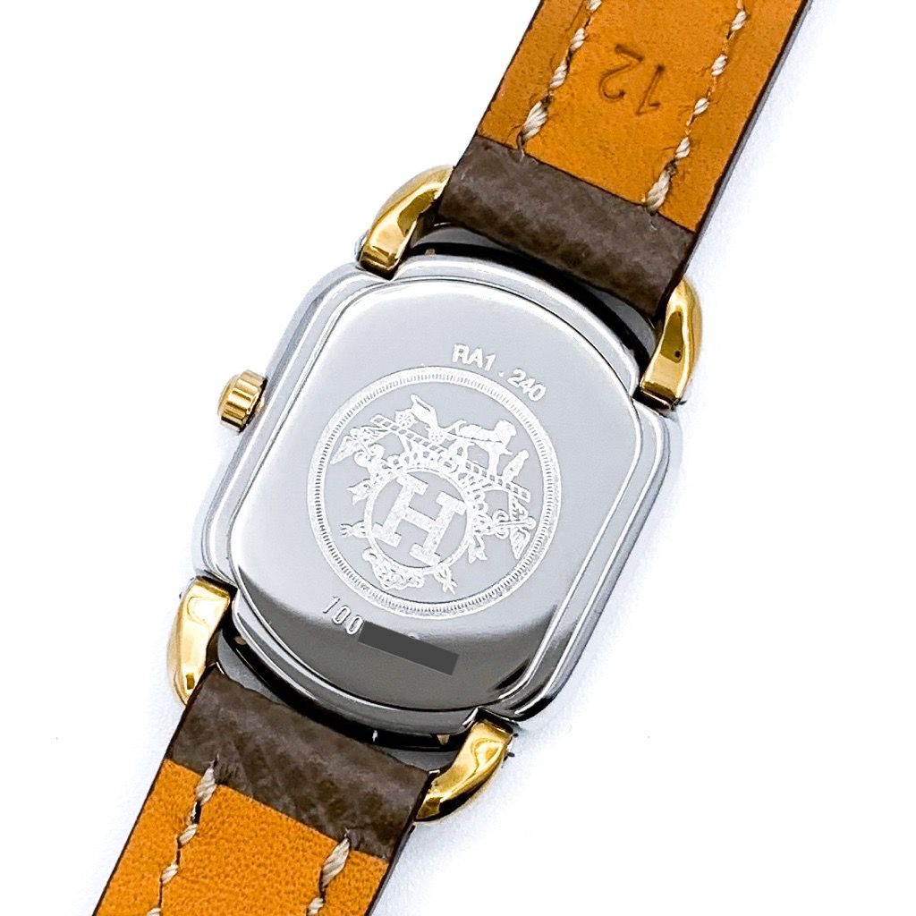 腕時計【仕上済/ベルト2色】エルメス ラリー コンビ SS レディース 腕時計 HERMES 時計