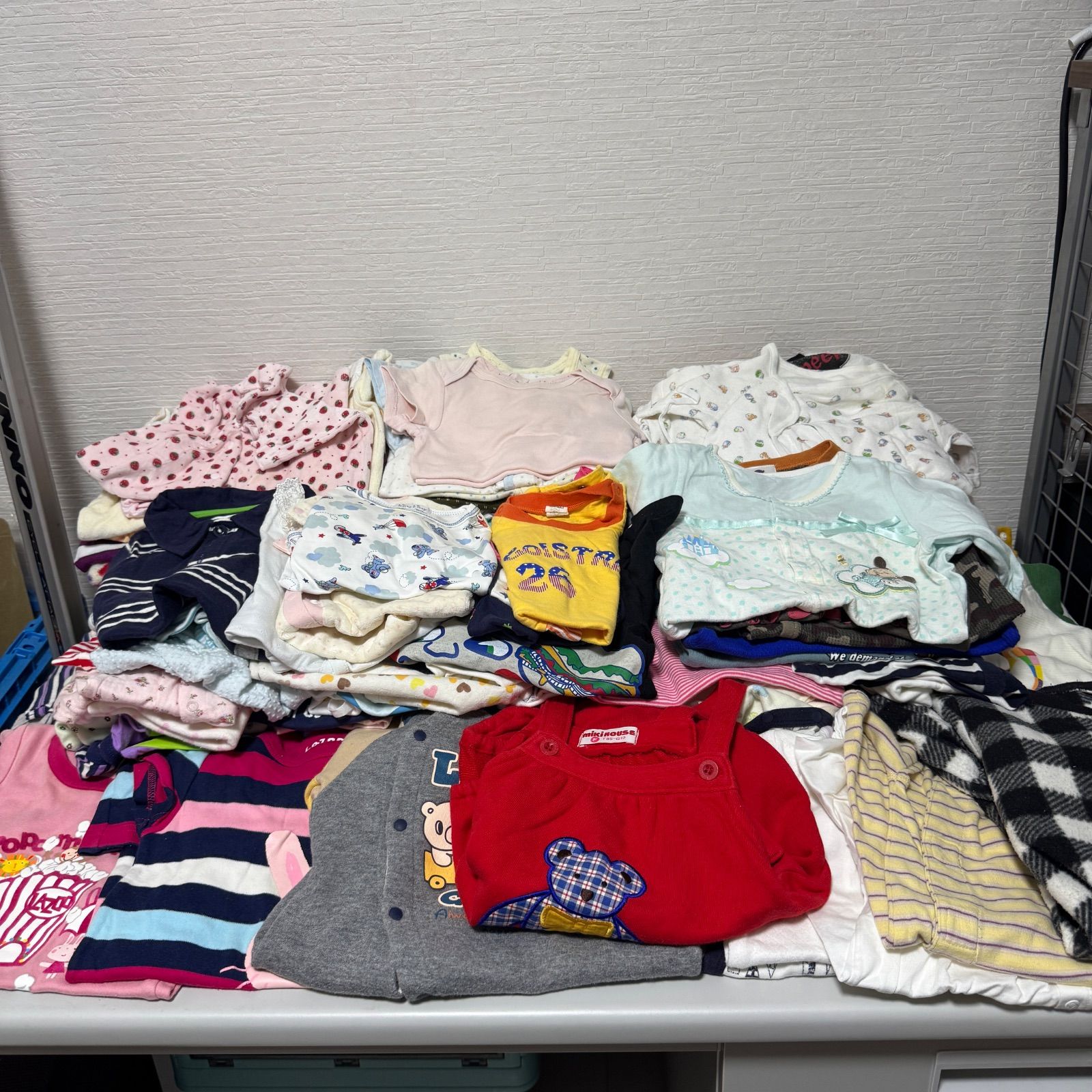 子供服 まとめ売り 100cm 男の子 女の子 47枚 BeBe [正規品]2025年 べべ BEBE 新春福袋 ご予約 90cm〜150cm