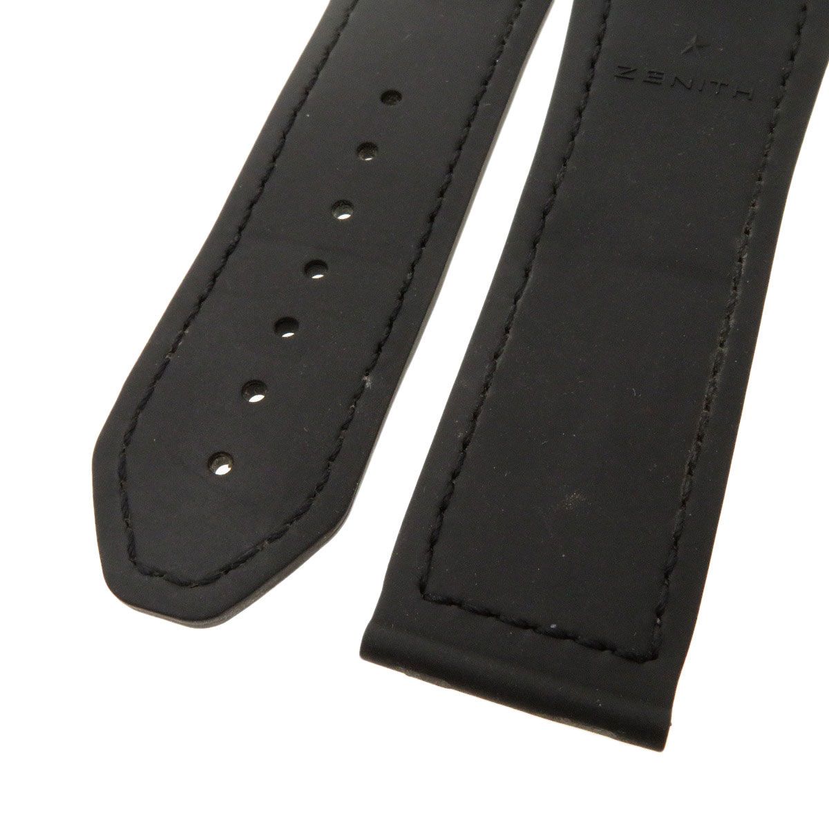 ZENITH ゼニス ベルト パーツ ベルト幅23mm バックル側22mm 腕時計