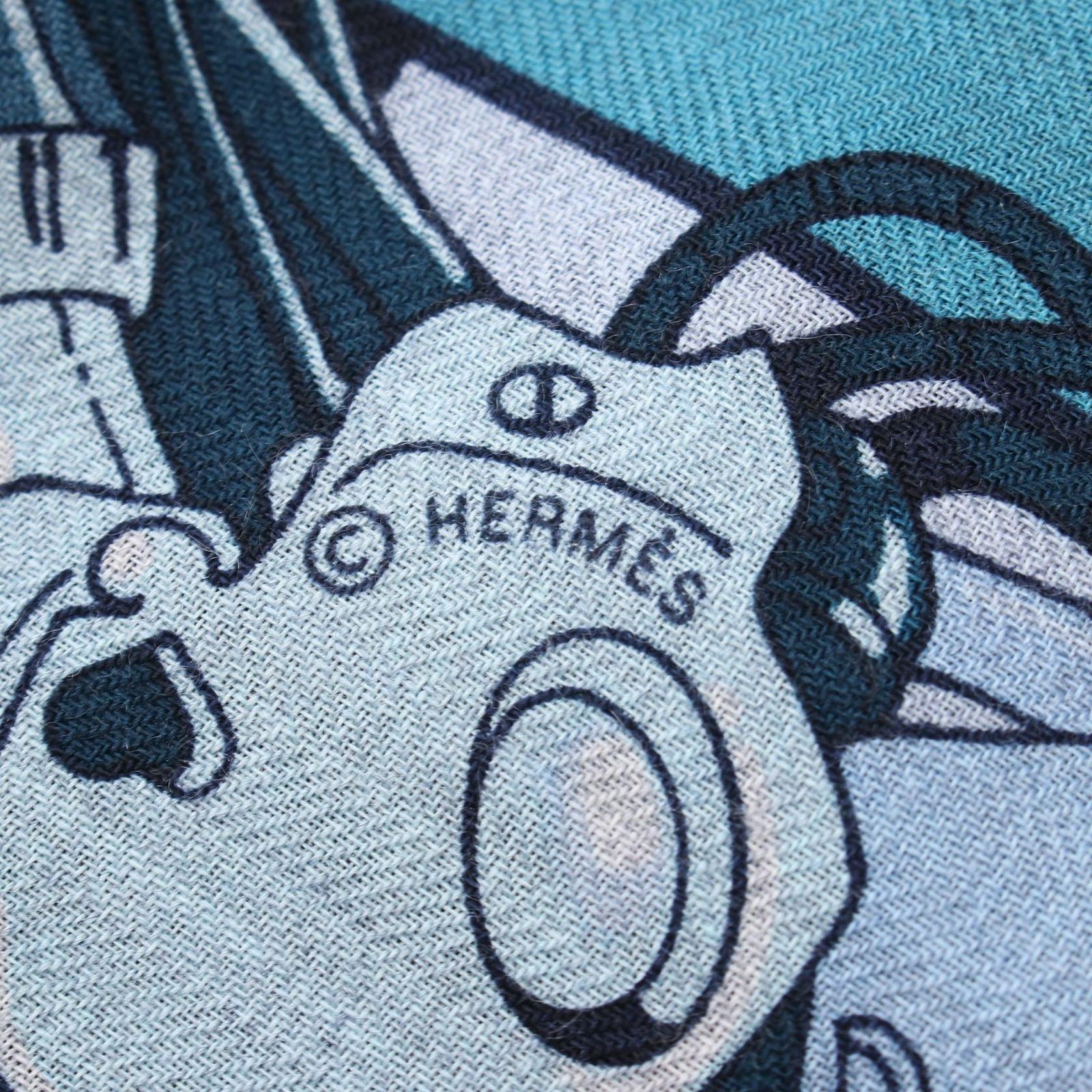HERMES エルメス カレH 100 ROBOCABAR スカーフ エルメス カレH 100 