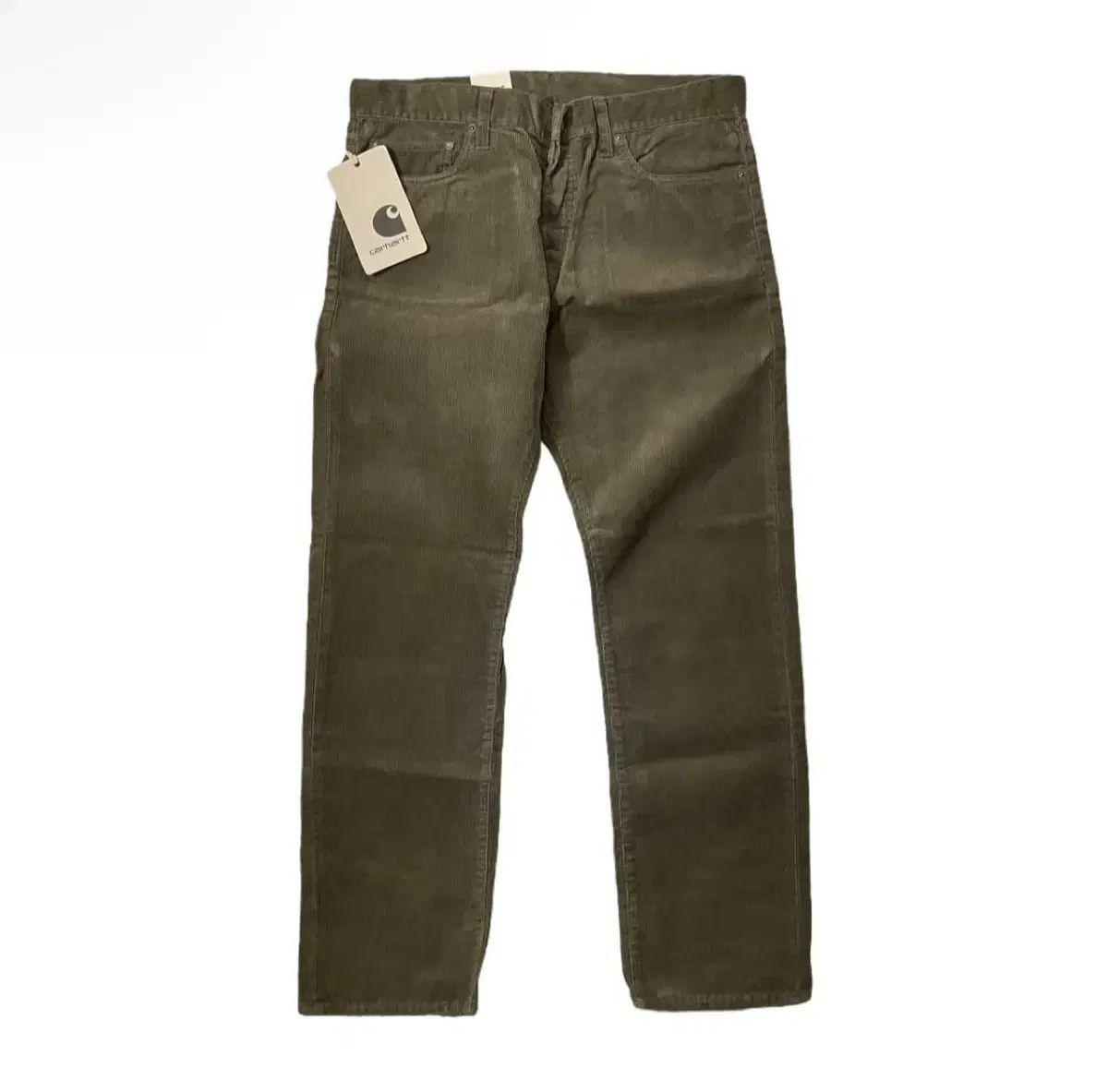カーハート コーデュロイ カーキ パンツ