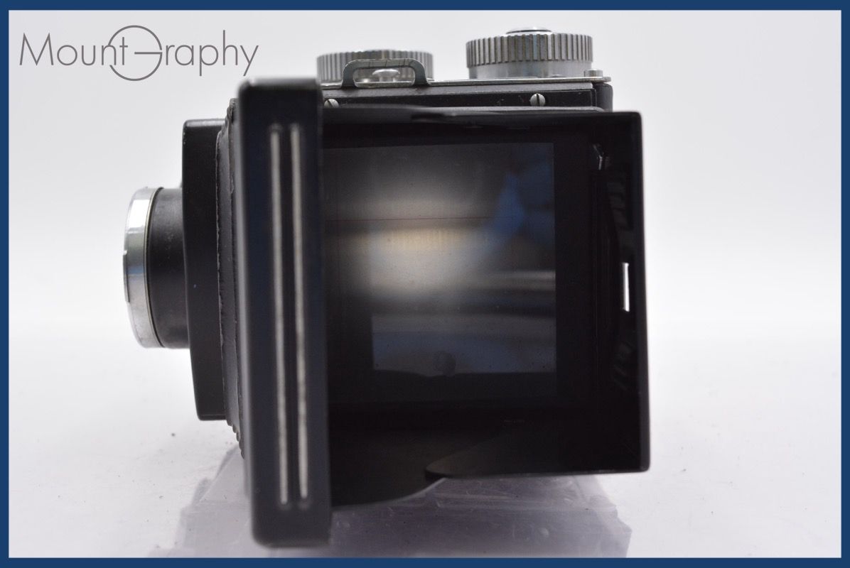 ☆実用美品☆ ヤシカ YASHICA yashicaflex 80mm F3.5 C型 前キャップ付  