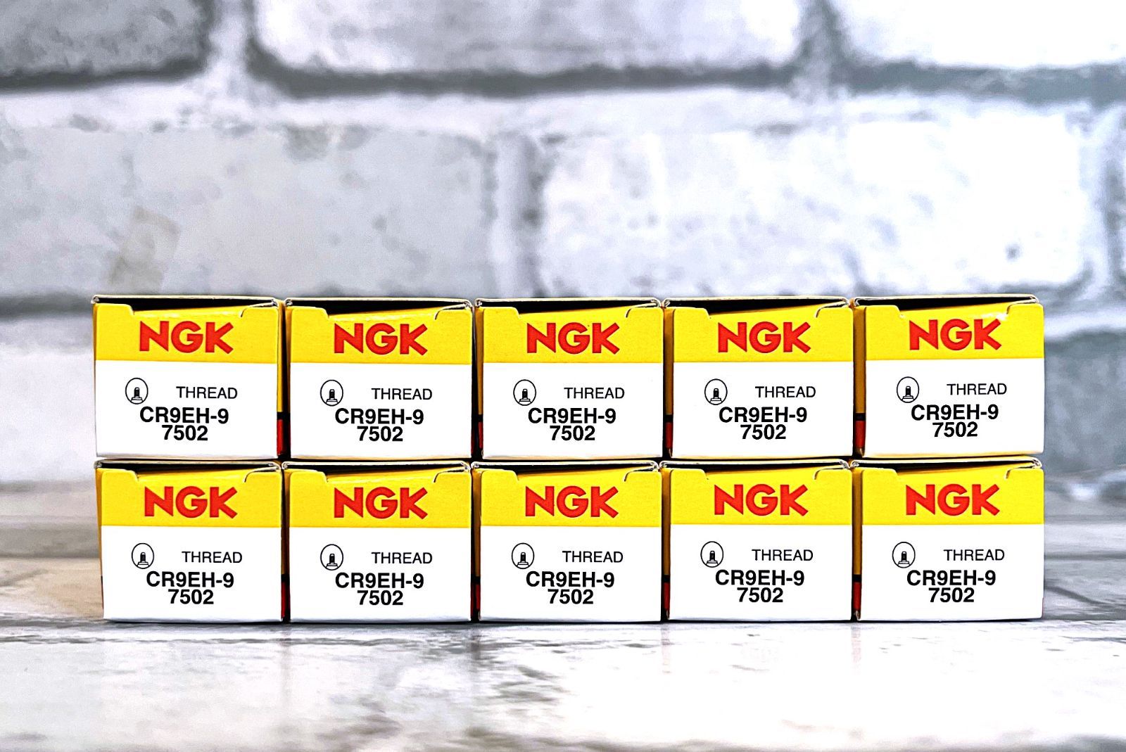 NGK CR9EH-9 (7502) 10個セット 新品 送料込 ホンダ XR250R ('95～) 適合