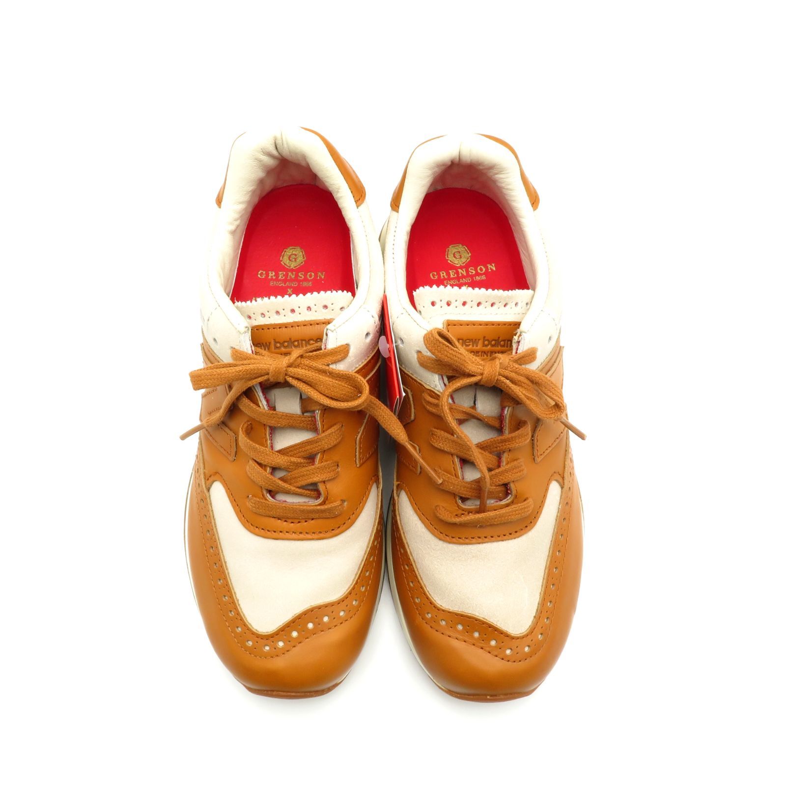 ［未使用品］　new balance　ニューバランス　グレンソン　コラボ　スニーカー　TAN　タン　W576GTW　靴　24.5㎝　newbalance