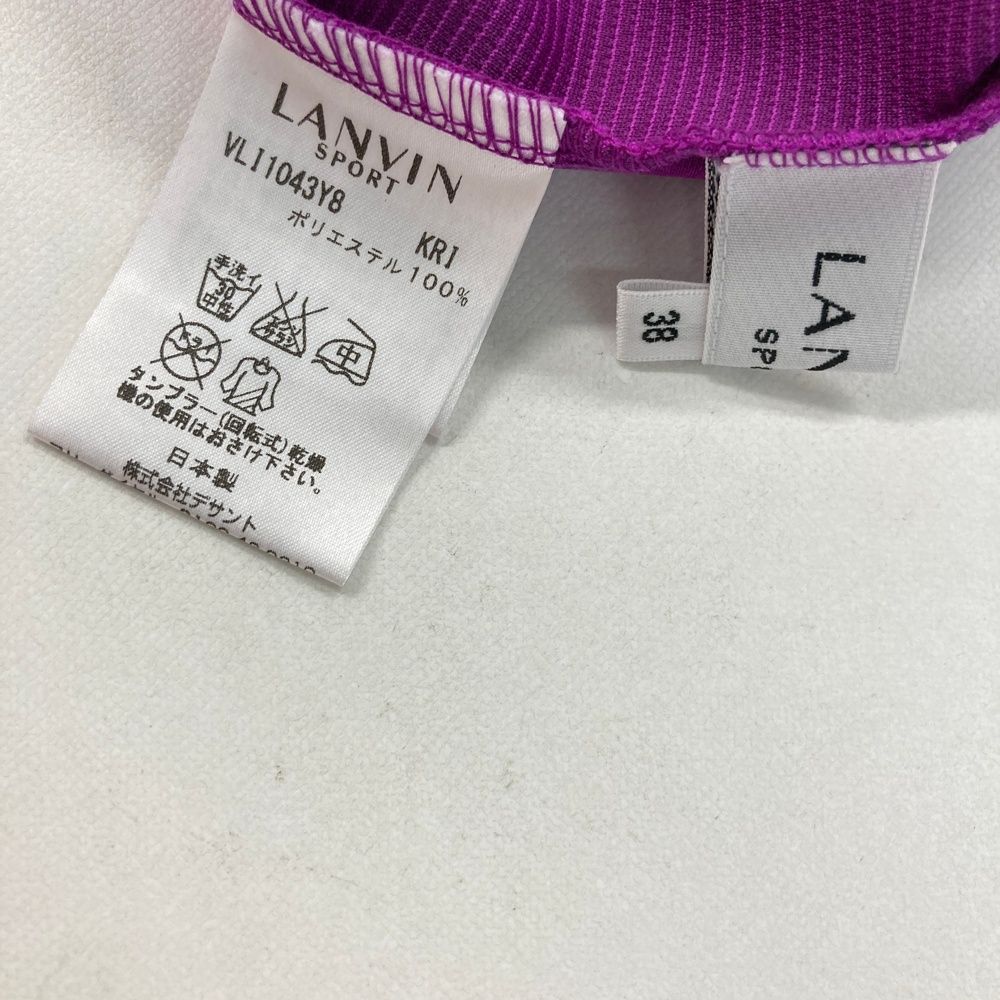 サイズ：38 LANVIN SPORT ランバン スポール ハイネック長袖Tシャツ