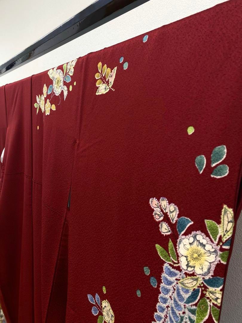 振袖 豪華 辻が花 金彩 絞り加工 紋意匠 身丈157cm - メルカリ
