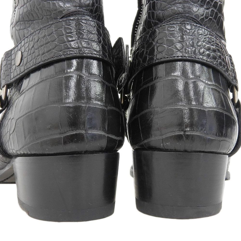 SAINT LAURENT PARIS サンローランパリ ブーツ クロコ