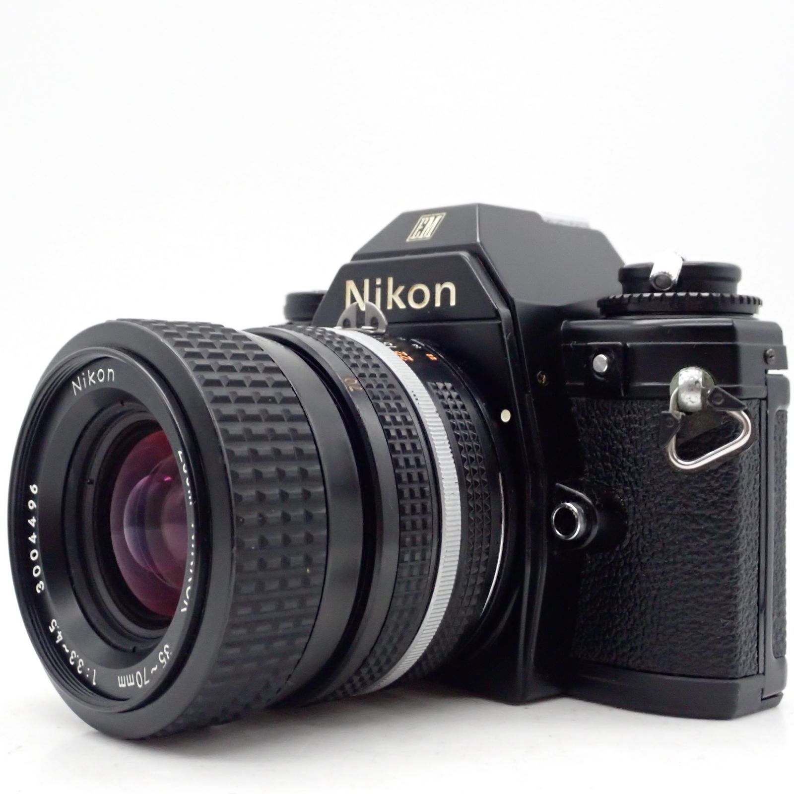 Nikon EM 一眼レフカメラ Nikkor 35-70mm 美品 Nikon EM リトルニコン 一眼レフフイルムカメラ Ais Ai-s