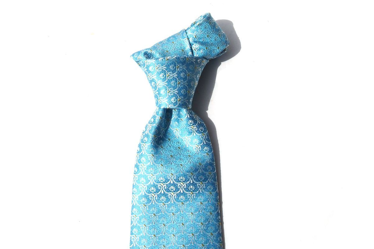 penrose ペンローズ　リーフ柄シルクネクタイ penrose ペンローズリーフ柄シルクネクタイ