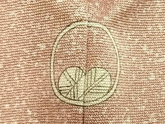 平和屋着物▽鎌倉友禅 坂井教人 日本工芸会正会員 訪問着 単衣 霞文