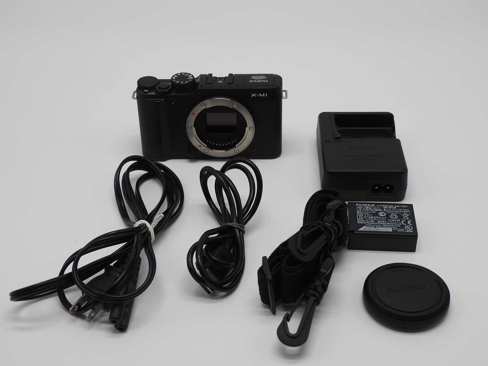 富士フィルム Fujifilm X-M1 Digital Camera 16.3MP Black Body Only[新品同様] #Z727 ...