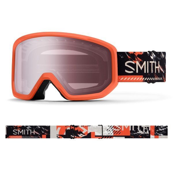 SMITH ゴーグル オレンジミラー 収納袋付き スミス(Smith)・ゴーグルの種類の中であなたに合うもの見つけます