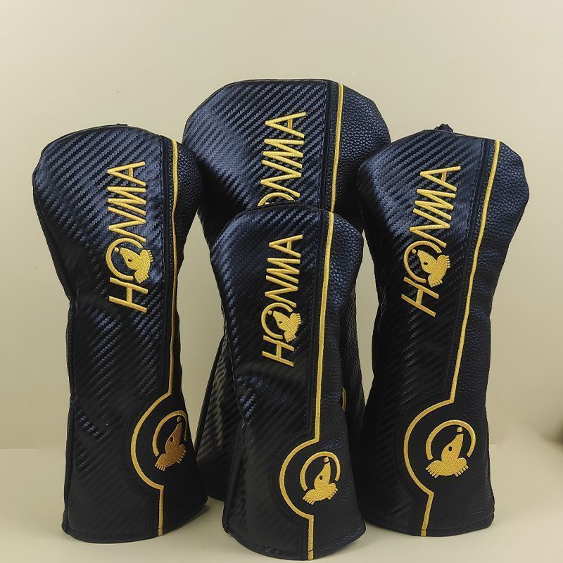 HONMA ゴルフ ヘッドカバー4点セット ドライバー用 フェアウェイウッド用 ユーティリティ用