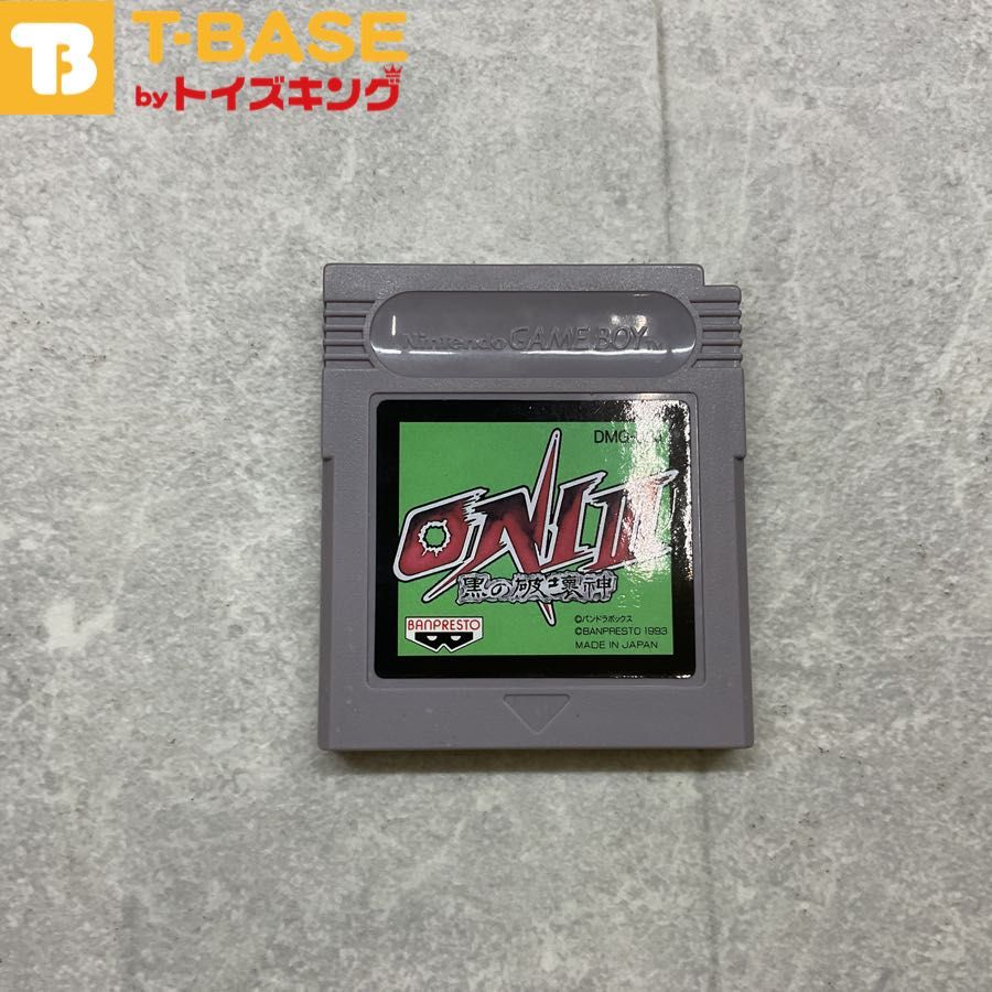 ゲームボーイ/GB/黒の黒の破壊神 ONI Ⅲ カセット/ソフト/□ - メルカリ