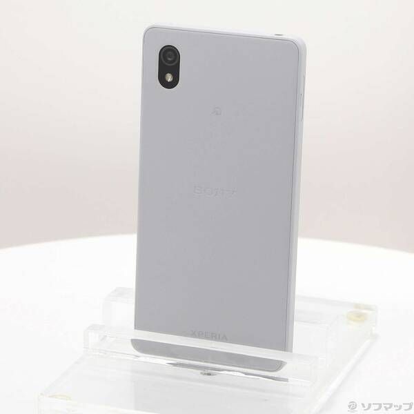 らぶ出品 中古品〕 Xperia Ace III 64GB グレー SOG08 au SIMフリー【269