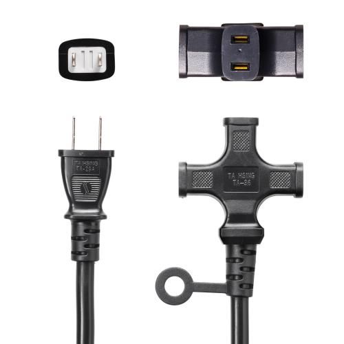 TAP-EX23-20BK 電源延長コード