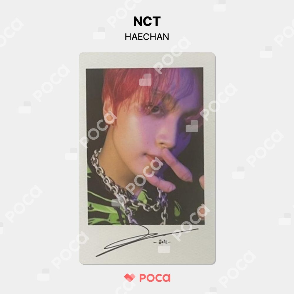 NCT ヘチャン トレカ 疾走 (2 Baddies) 「春」 STREET 4X6 PHOTO