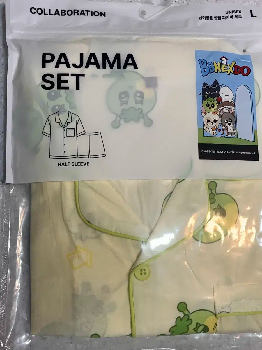 bbnexdo プネクド　ボネクド　パジャマ　SPAO コラボ　Mサイズ　ウナク bbnexdo プネクド ボネクド パジャマ SPAO コラボ Mサイズ ウナク