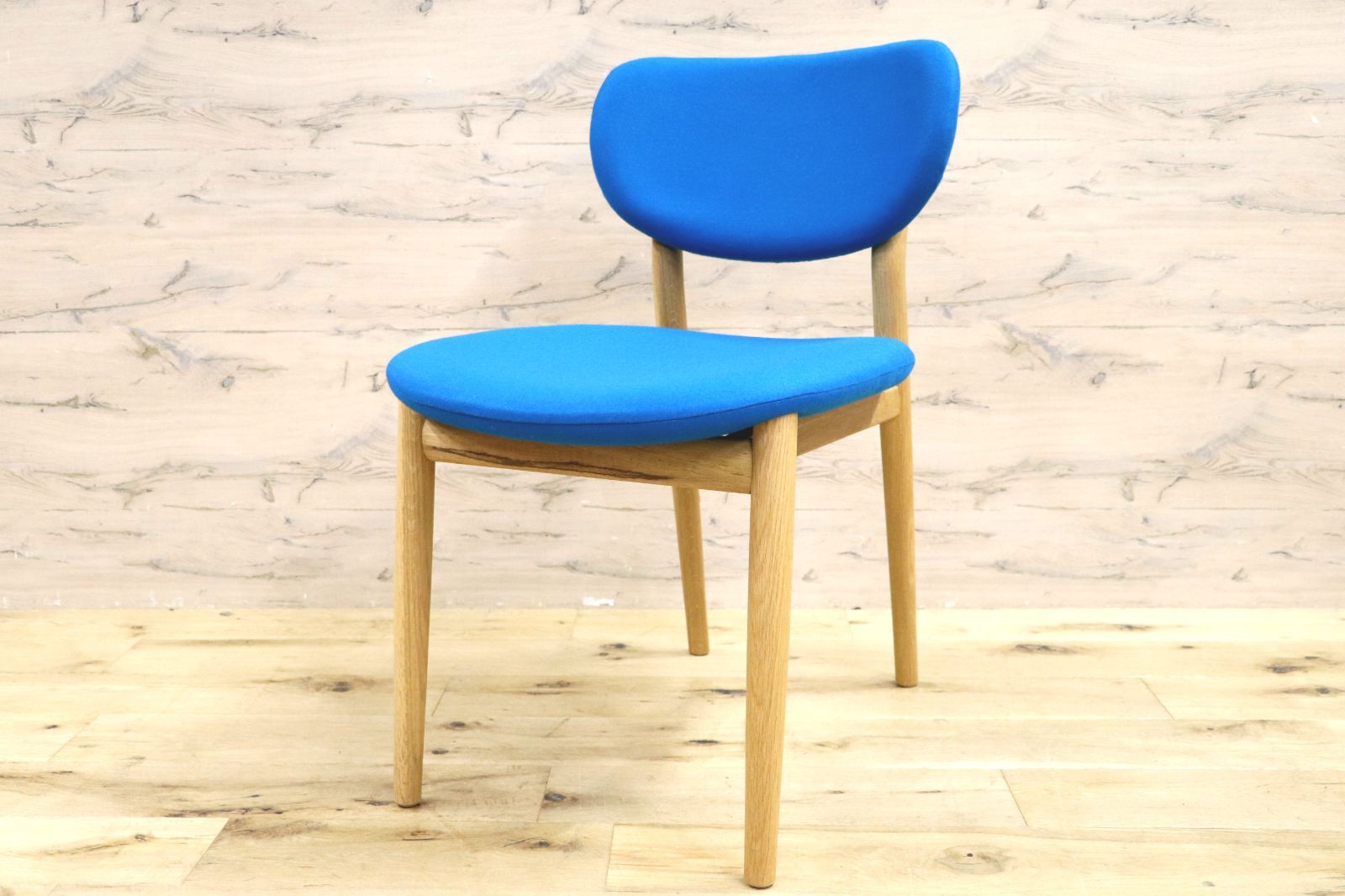 GMIK433○エルモ 北欧 スタイル オーク材 ダイニングチェア モダン 椅子 ナチュラル シンプル 検 無印 アクタス ウニコ 展示品