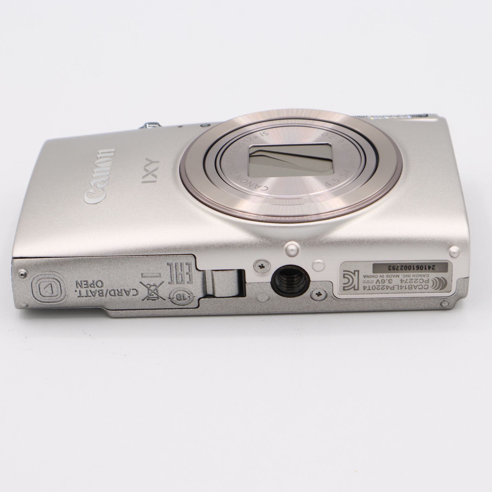 ほぼ未使用Canon IXY 650 コンパクトデジタルカメラ シルバー 楽天市場】CANON IXY 650 シルバー [コンパクトデジタルカメラ