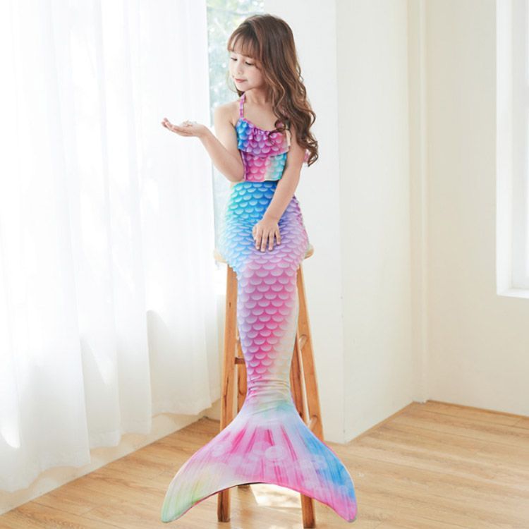 人魚姫様　フォーマル3点セット　160 Jennii 3点セット 人魚姫 水着 キッズ 女の子 プリンセス マーメイド