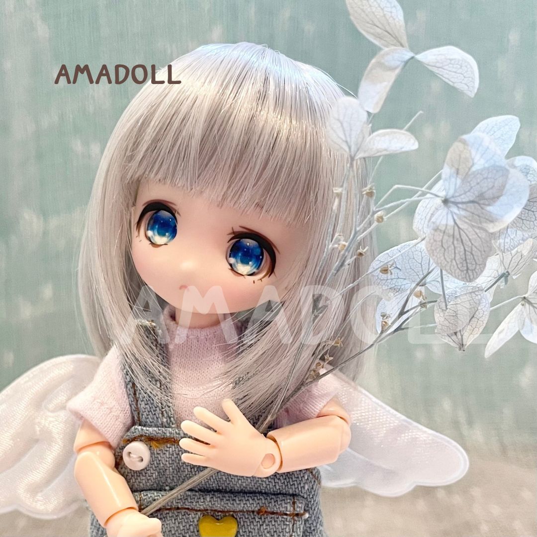 ねんどろいどどーる OK 服 半袖 Tシャツ オーバーオール セット オビツ