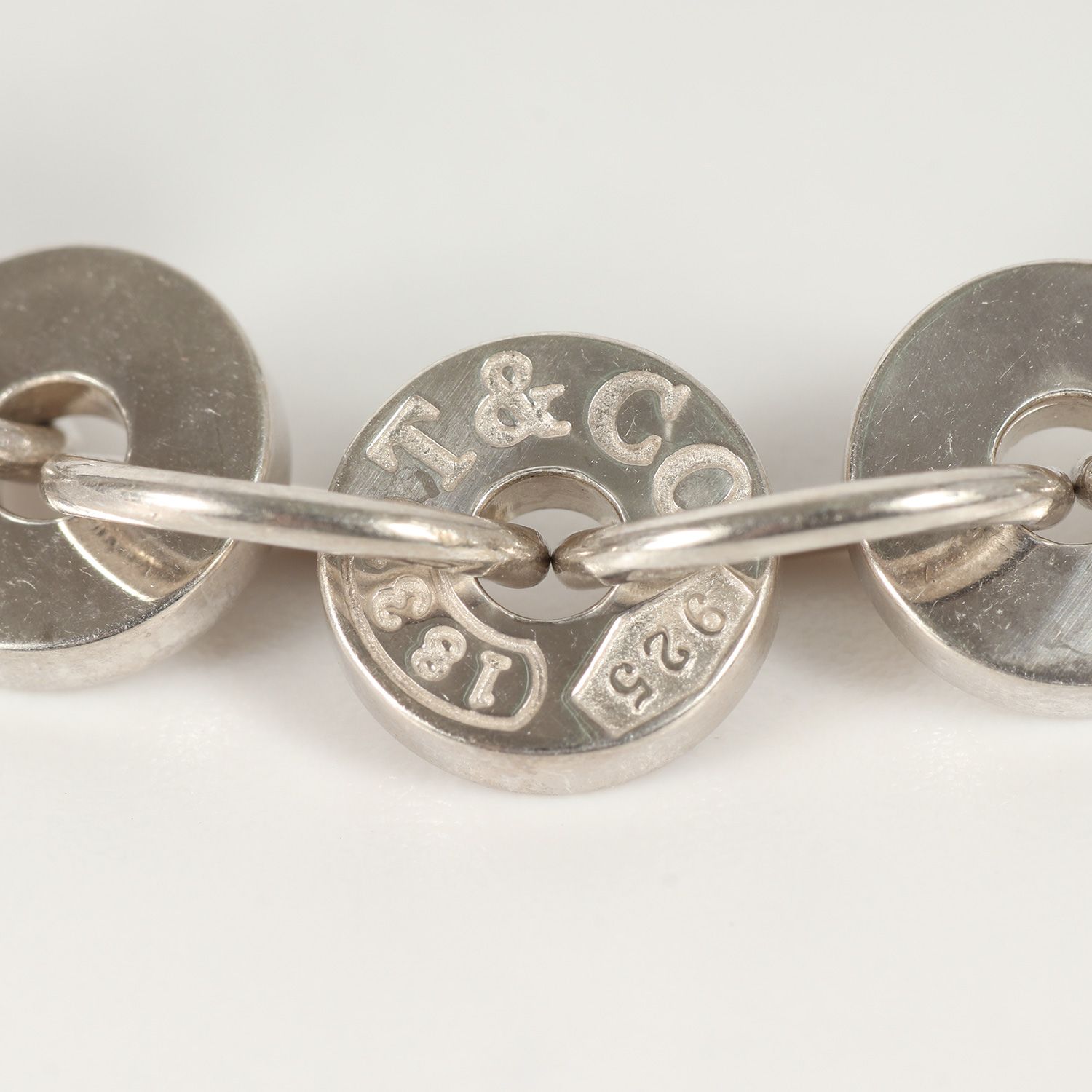 美品 TIFFANY&Co. ティファニー 1837 サークル リンク ブレスレット 