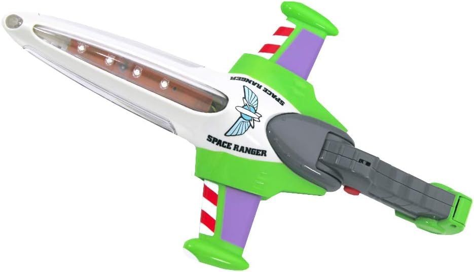 バズライトイヤー ガン ＆ ソード (飛行機型) ブラスター 銃 剣 バズ ピストル 変形 2way トイストーリー 音 ディズニー おもちゃ リゾート限定 