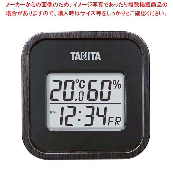 タニタ デジタル温湿度計 TT-571-BK ブラック