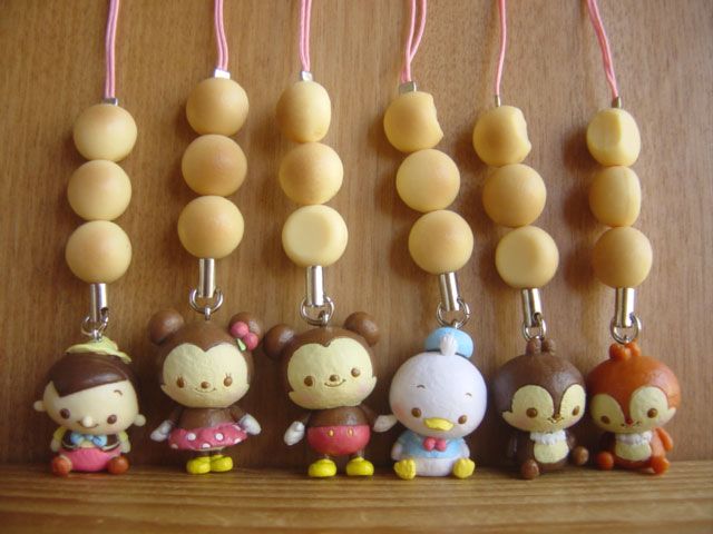 ♯Exa15Kzディズニーコロロンボーロフィギュアストラップ2全6種 2024