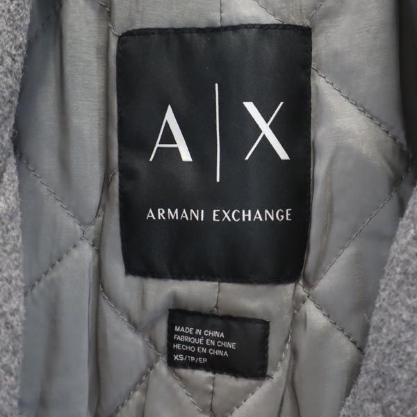 アルマーニエクスチェンジ ウールブレンド ジャケット XS グレー系 