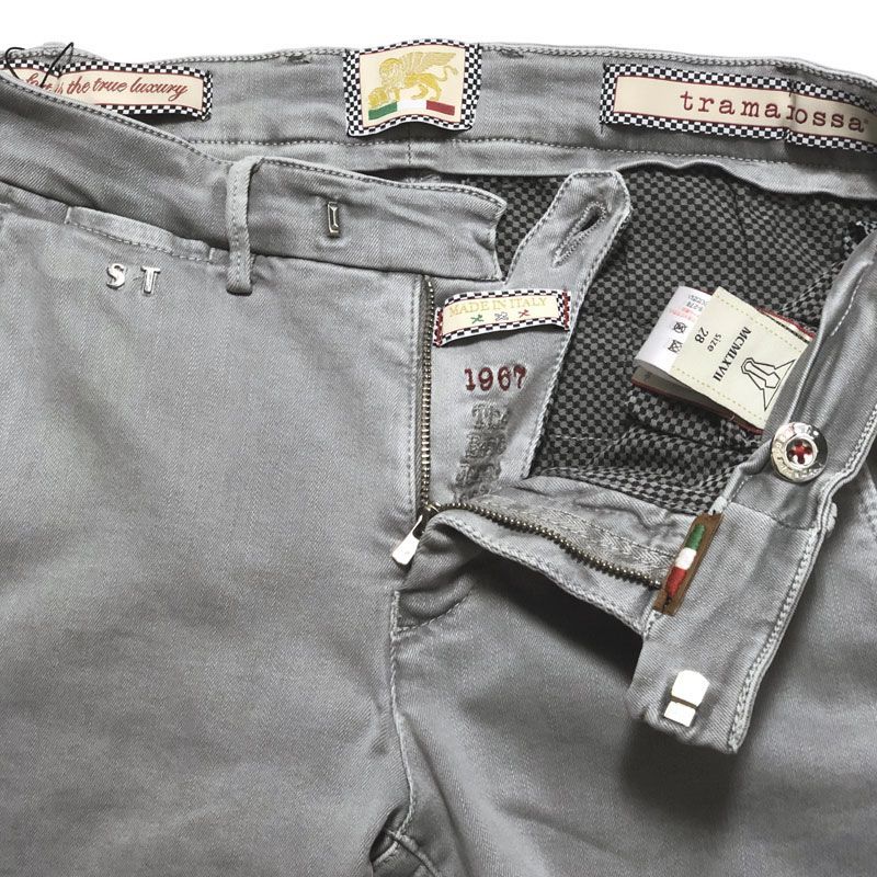 tramarossa トラマロッサ 24.7 LUIS SLIM SEA FOAM ストレッチデニム 
