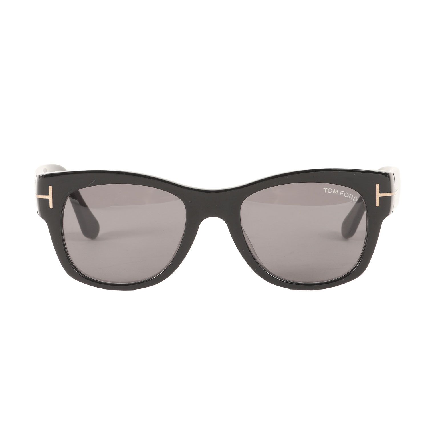 TOM FORD トムフォード ウェリントン フレーム サングラス Cary TF58-F 01A 眼鏡 アイウェア ブラック 黒 5220 145 イタリア製【メンズ】