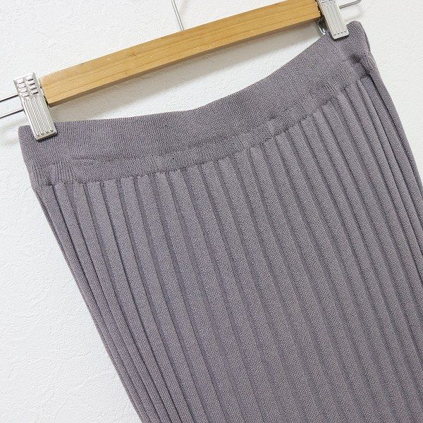 美品✨レリアン　スカートセットアップ　ロングスカート　ウール生地　Lサイズ レリアン Leilian セットアップ スカートスーツ ニット