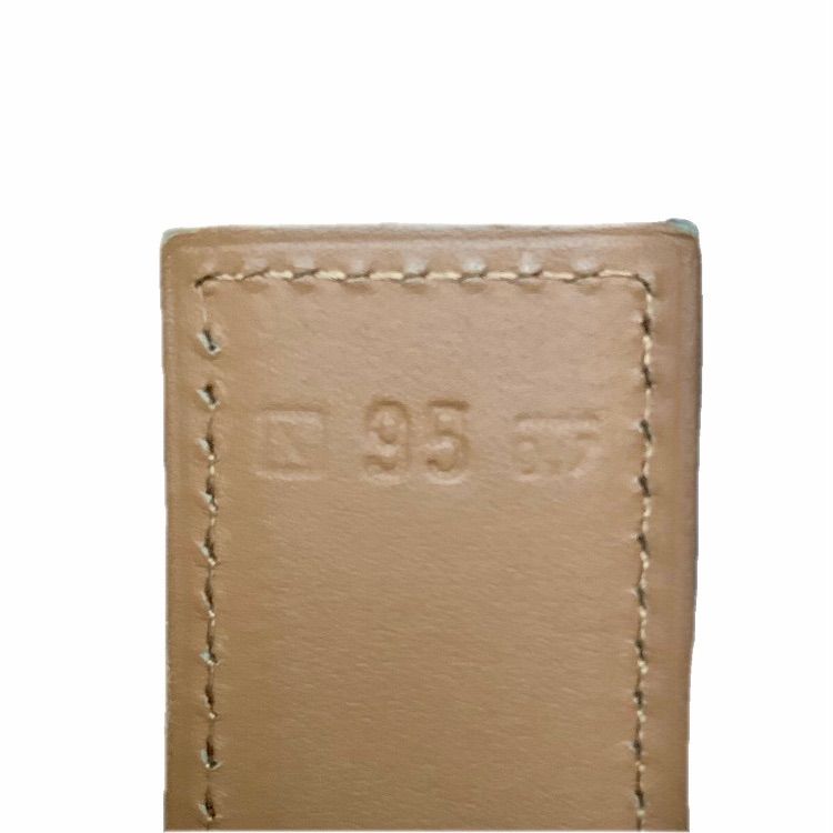 美品】 HERMES エルメス サックアデペッシュ レザーベルト サイズ95  