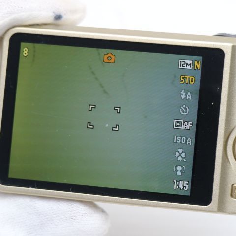 【美品・返品保証】カシオ　CASIO EXILIM EX-Z90 ゴールド 美品 返品保証】 【元箱付き】 カシオ Casio Exilim EX-Z90 ゴールド