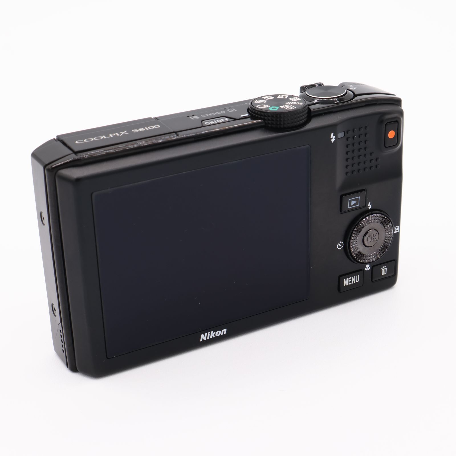 Nikon デジタルカメラ COOLPIX S8100 公式 ノーブルブラック S8100BK