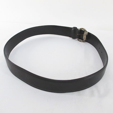 GUCCI　ホースビットベルト　黒 GUCCI - GUCCI ホースビット ベルトの通販 by CYCLE HEARTS