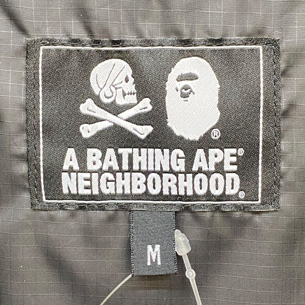 A BATHING APE 迷彩デザイン スノーボードジャケット A BATHING APE × NEIGHBORHOOD スノーボードジャケット Mサイズ