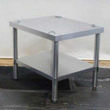 ≪zyt2561ジ≫ マルゼン 小型ステンレス作業台 架台 幅45cm 奥行63cm コンロ台/ガス台/炊飯台/店舗/厨房/設備/ガレージ/中古厨房機器/宮城県仙台市 71029-05 マルゼン 作業台 ガス台 コンロ台 業務用 厨房機器 ステンレス作業台