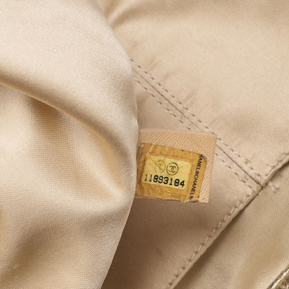 レザー ゴールド