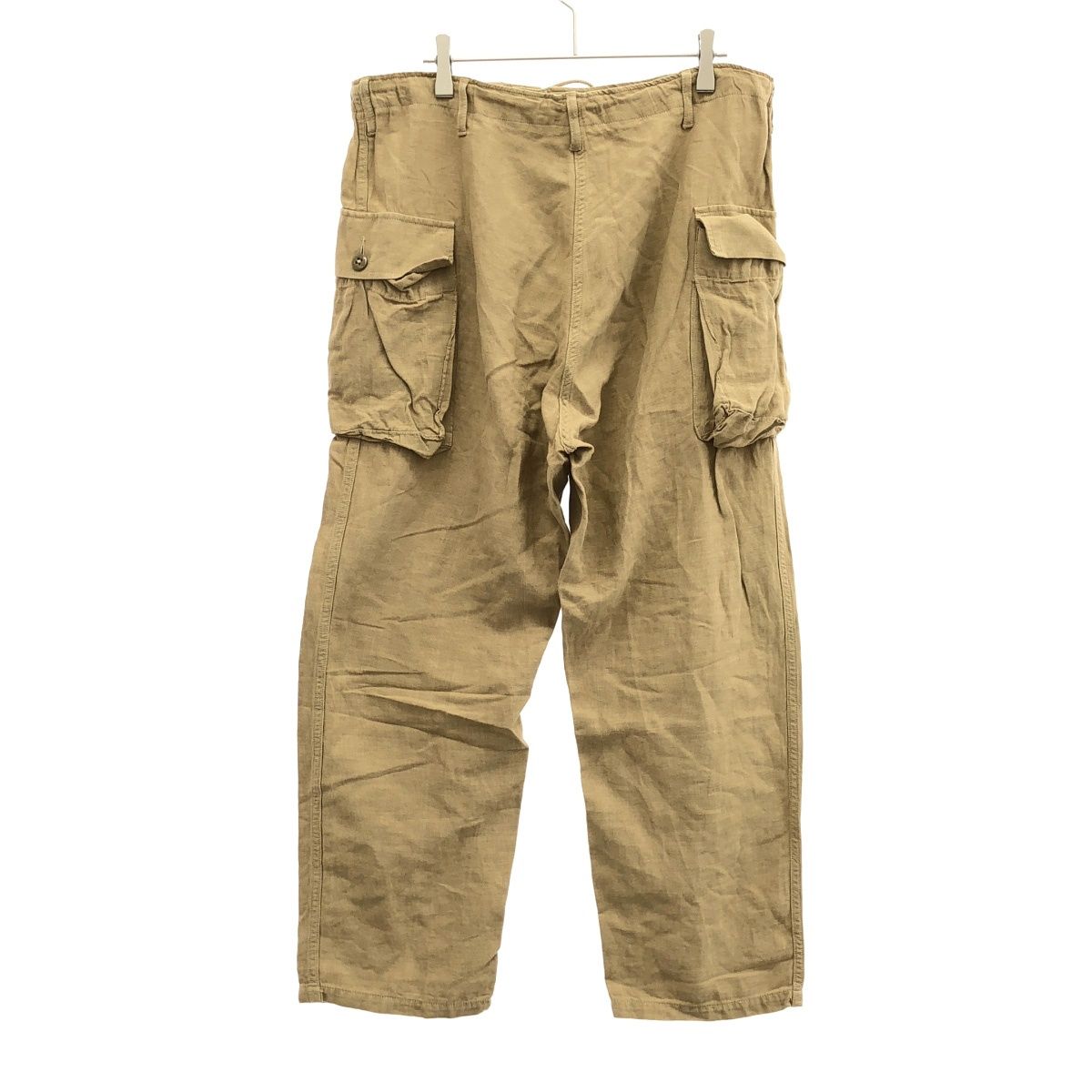 Kaptain Sunshine キャプテンサンシャイン 21SS M43 Cargo Pants シルク混コットンリネンカーゴパンツ KS21SPT12 ベージュ系 0