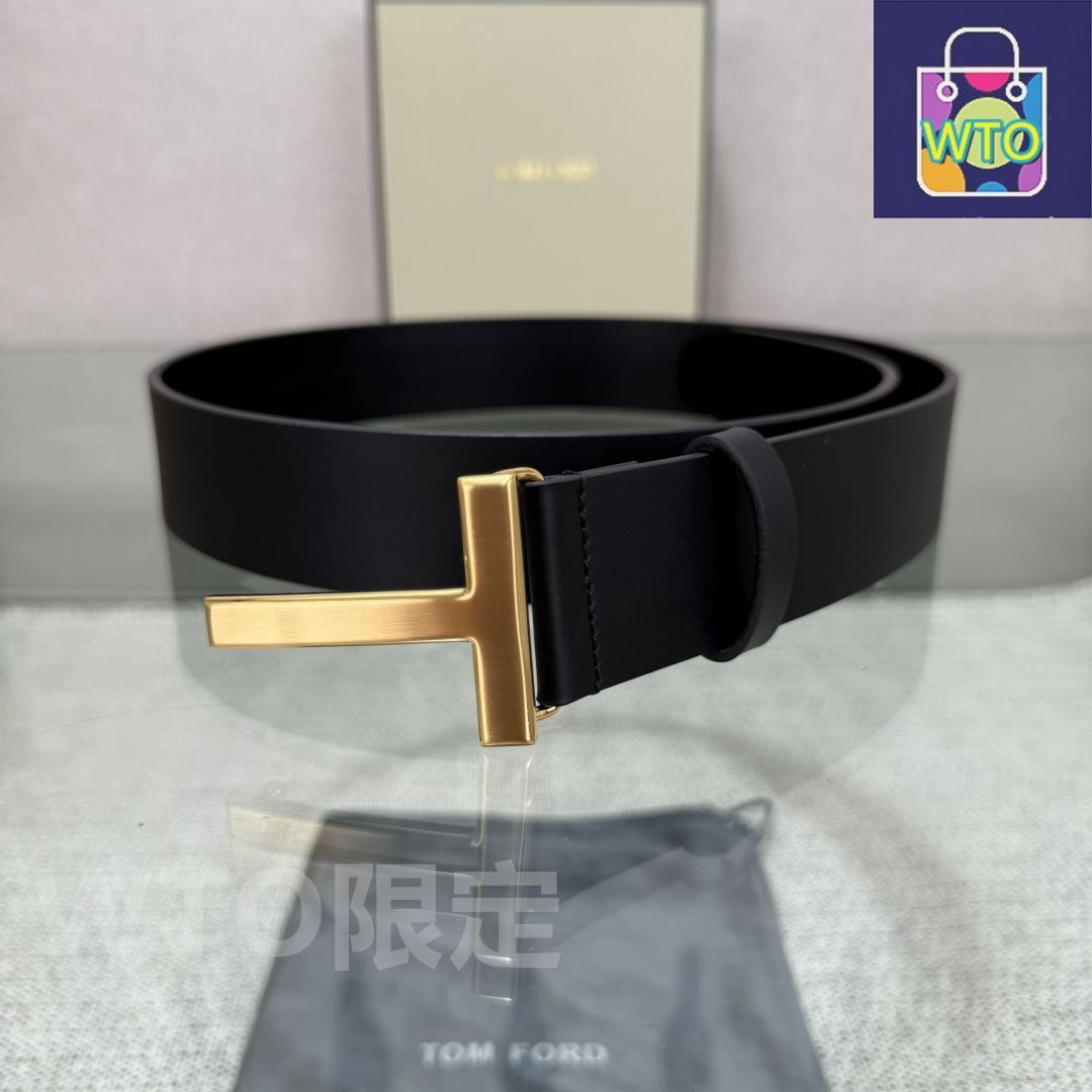 今日特価】Tom Ford トムフォード ダブルフェイス トップレザー ベルト