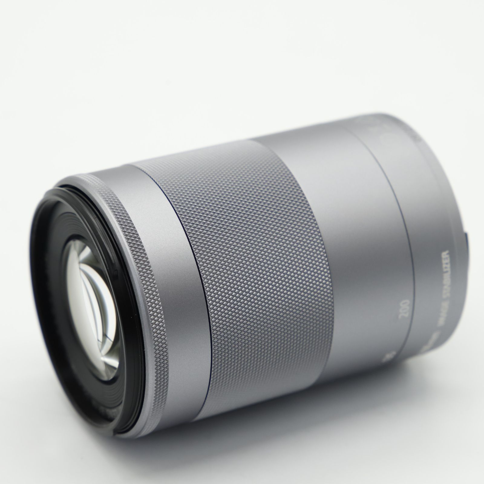 canon EF-M 55-200n望遠レンズ シルバー □ほぼ新品□ Canon 望遠