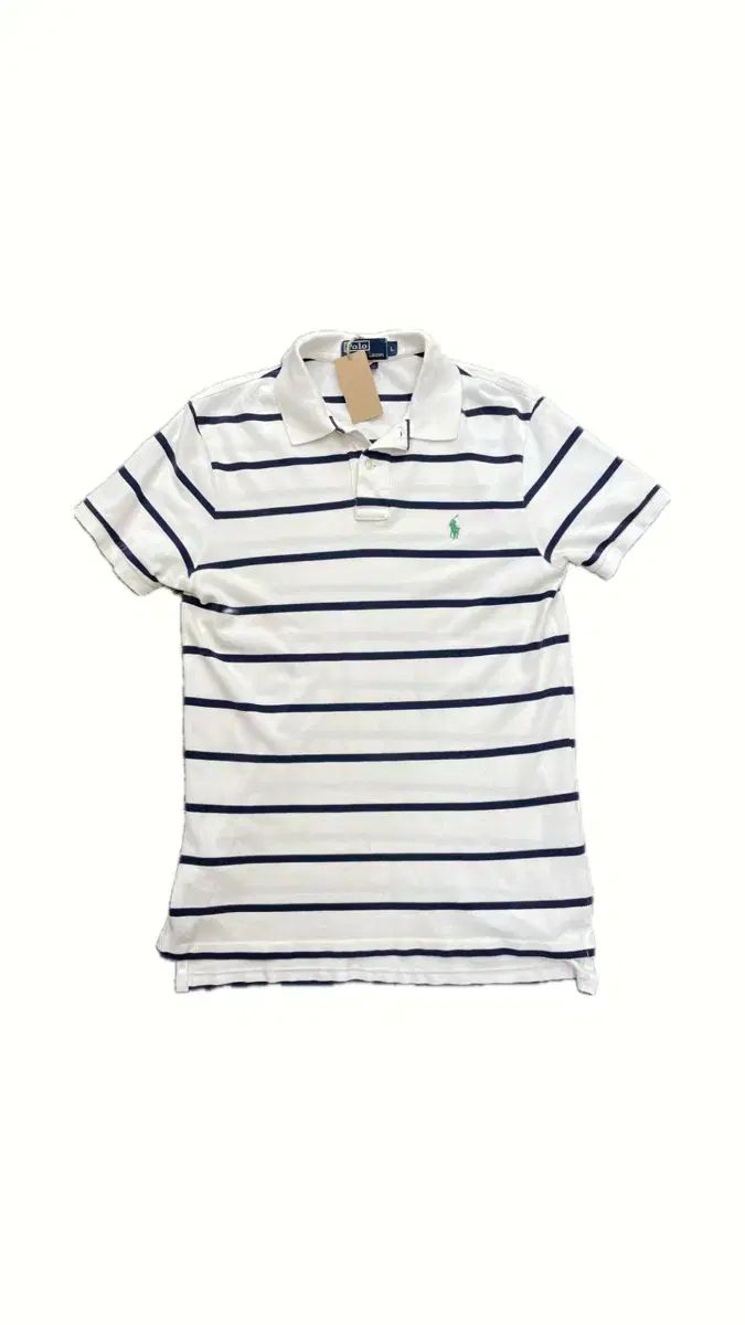 ポロ Ralph Lauren ラルフローレン スプライト PK 半袖 白 L