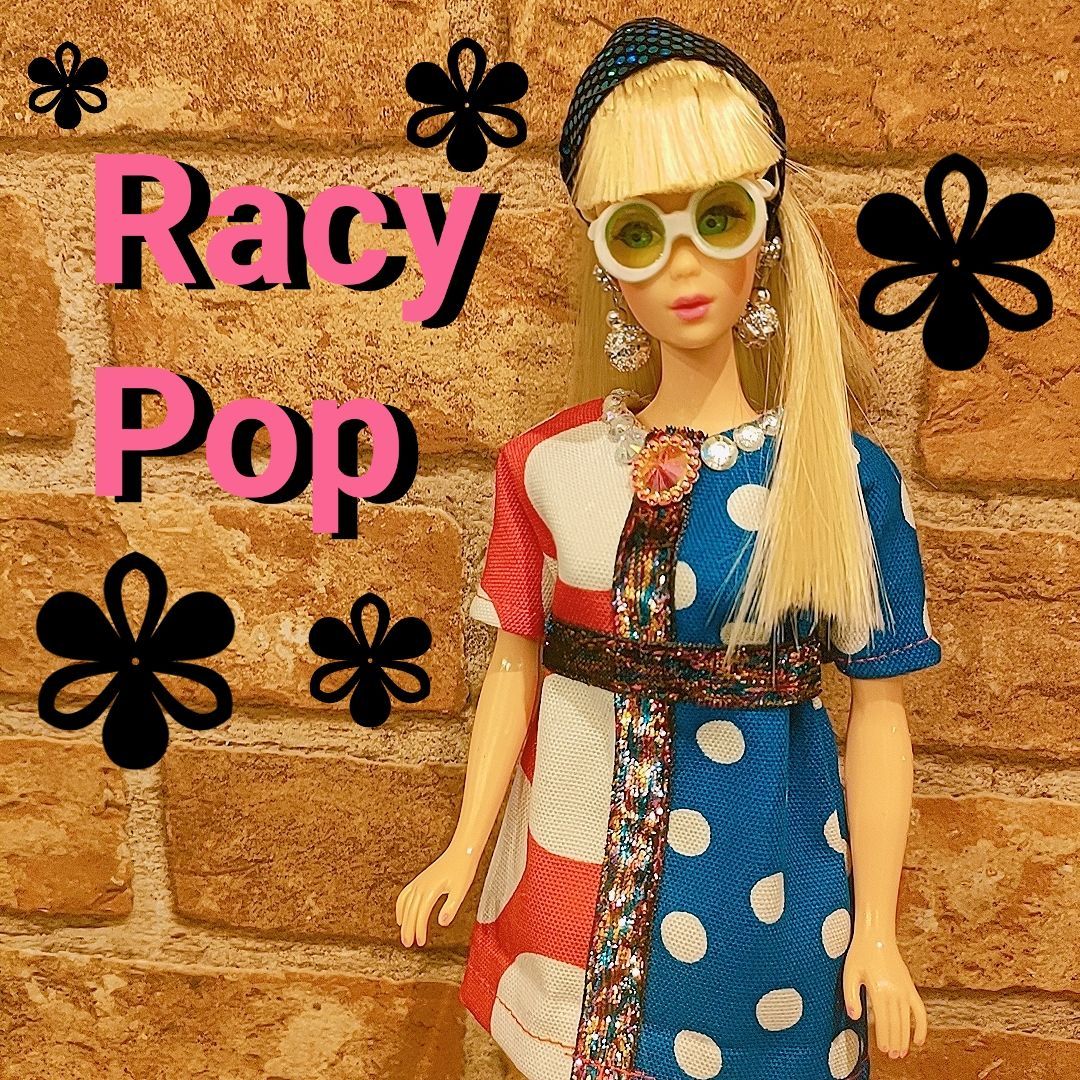 1/6ドール服✾60'sレトロポップ✾ワンピース✾おまとめご購入がお得✾ メルカリ