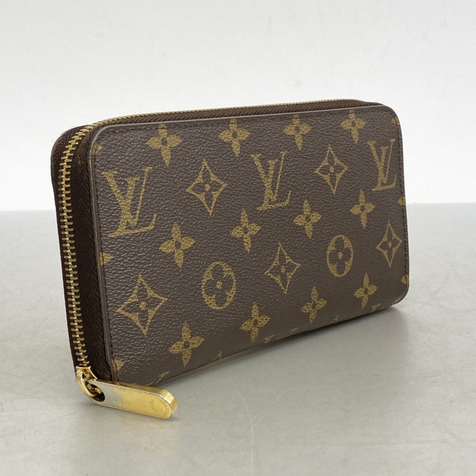 ルイ ヴィトン Louis Vuitton ルイ ヴィトン 長財布 モノグラム ジッピーウォレット M41895 ブラウン フューシャレディース
