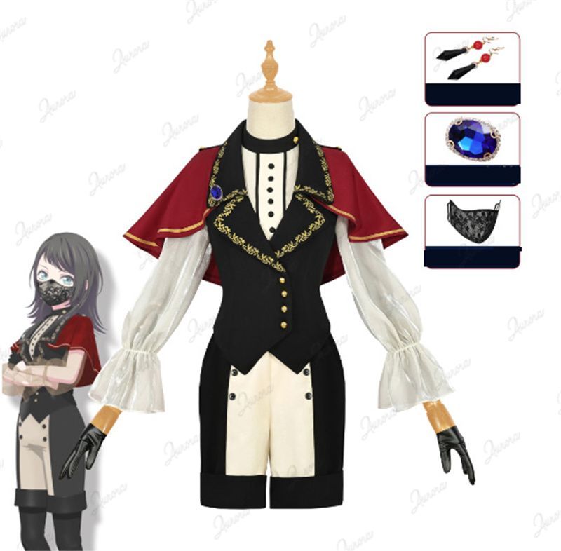 BanG Dream!／バンドリ Ave Mujica 八幡 海鈴コスプレ衣装