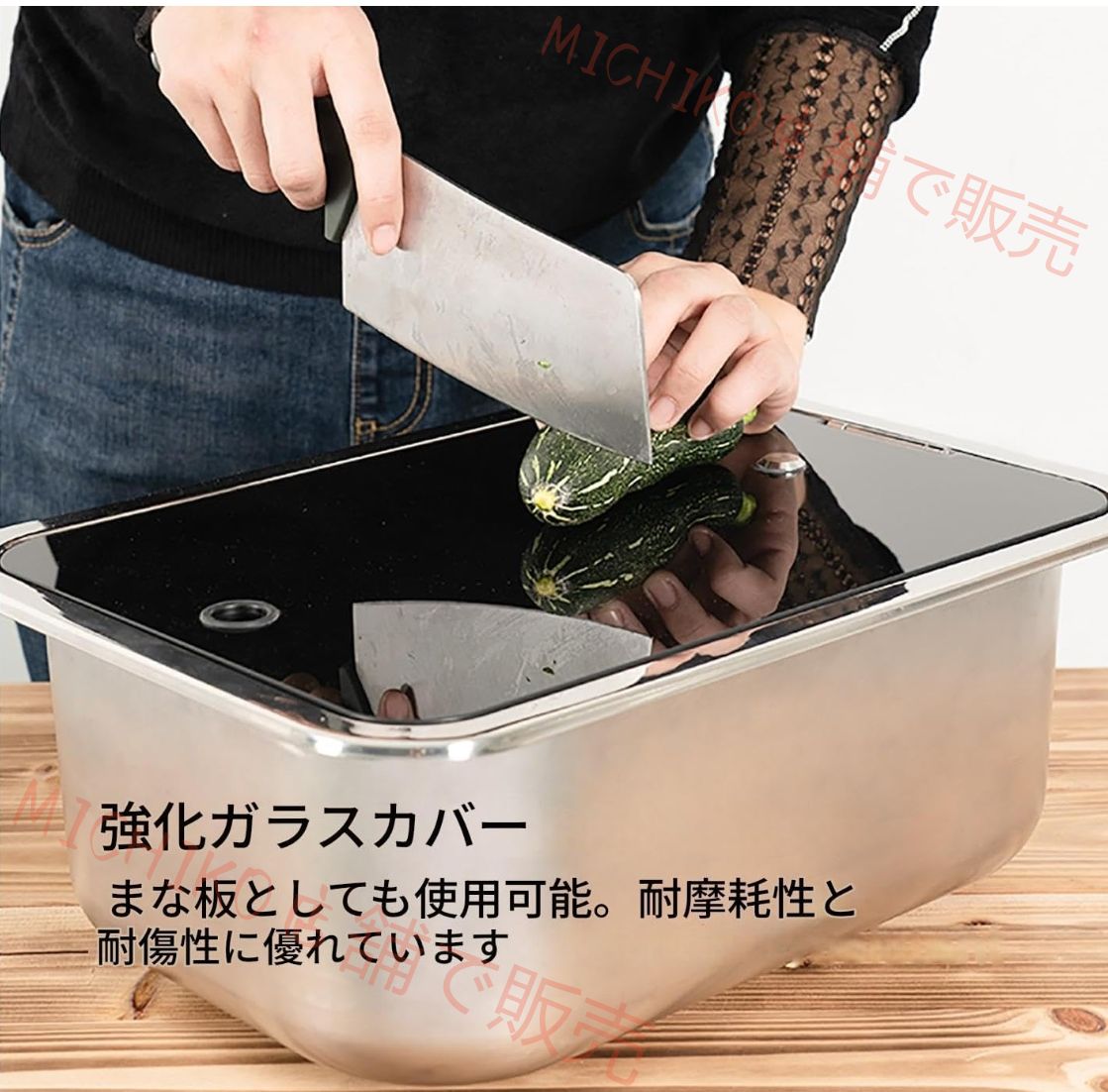  小型 RV用シンク ステンレスシンク 折りたたみ式蛇口と蓋付きキャンピングカー シンク キット キャンピングカー その他 シンク コンロ用品